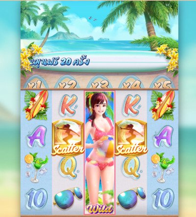 รูปแบบการเล่นเกม Bikini Paradise