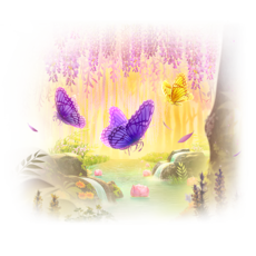 รูปแบบของเกม Butterfly Blossom